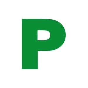 Pair of Fully Magnetic Regulation Approved Car Motorbike Green P-Plate - Picture 1 of 1