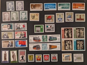 Germany, DDR - 1983 - Nice lot of 39 MNH stamps, complete sets, VF. - Picture 1 of 1
