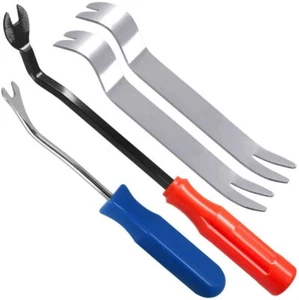 4pcs Auto Trim Removal Tools Kit Car Panel Dash Radio Removal Installer Pry Tool - Imagen 1 de 9