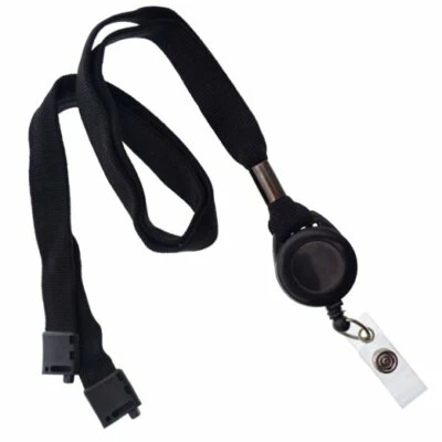 Comfortable Lanyard Badge Reel Combo with Safe Breakaway Clasp by Specialist ID - Image 1 of 4