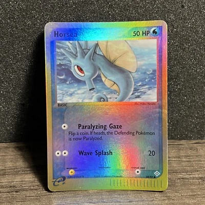 Horsea 58/97 Reverse Holo EX Dragon Pokemon Card E Series - Image 1 of 4