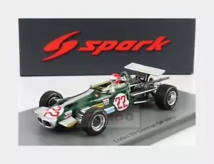 1:43 SPARK Lotus F1 59 #22 German Gp 1969 R.Stommelen Green White S7475 Model - Picture 1 of 2