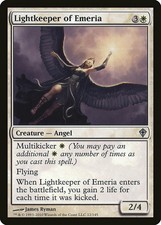 Lightkeeper of Emeria - Foil Worldwake MP MTG