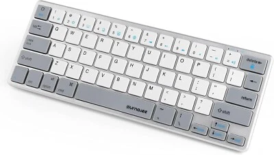 64-Key Bluetooth 60% Compact Type Portable Wireless Bluetooth Keyboard - Image 1 of 4