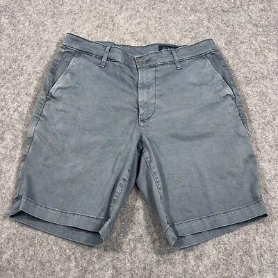 AG Adriano Goldschmied Stone Gray Wonderer Trouser Chino Shorts Men's Size 30 - Image 1 of 4