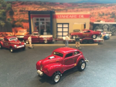 1:64 Hot Wheels Limited Ed. Big John Mazmanian 1950 Austin "Football" Gasser - Image 1 of 4