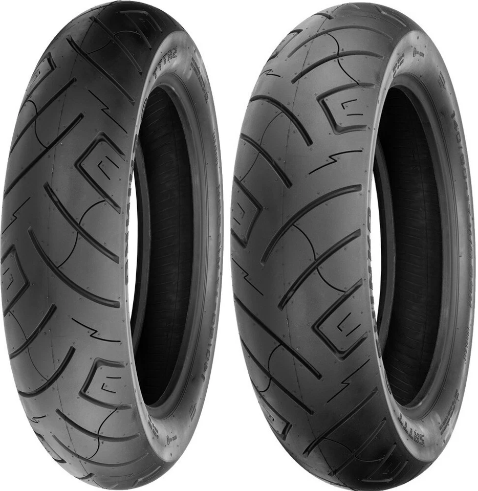 JUEGO DE NEUMÁTICOS SHINKO 777 130/90-16 Y 140/90-16 HARLEY ELECTRA GLIDE ROAD KING STREET Foto 1 de 1