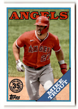 2023 Topps 1988 Baseball Real One Heritage Stock #T88-45 Mike Trout NM- ID:49461