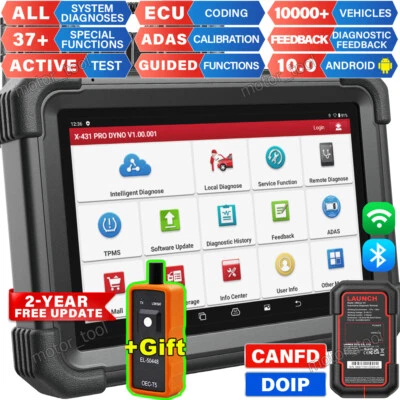  Escáner de diagnóstico de codificación bidireccional Launch X431 PRO DYNO Pros V PRO Elite Foto 1 de 4