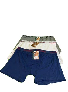3 X Men's Uomo Boxer Shorts Size L - Large New With Tags - Picture 1 of 4