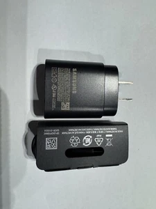 Samsung USB-A Charging Block & GH39 01980A USB-C Cable - Black - Picture 1 of 1
