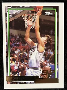 1992-93 Topps  92 Draft Pick - #334 Christian Laettner Rookie GOLD DREAM TEAM! - Picture 1 of 2