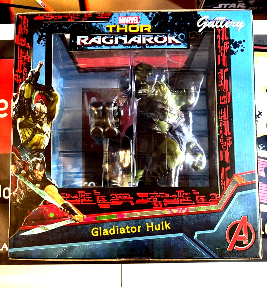 GALLERY MARVEL THOR RAGHAROK GLADIATOR HULK DIORAMA PVC STATUE NIB NM+ - Image 1 of 2