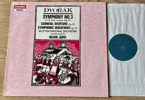 CHANDOS ABRD 1270 DIG DVORAK SYMPHONY NO. 3 LP JARVI (1988) EX++ UK - Bild 1 von 2
