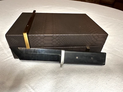REDUCCIÓN DE PRECIO Cuchillo Tanto Personalizado de Oregon Blacksimth Chris Fero con Caja Única Foto 1 de 4