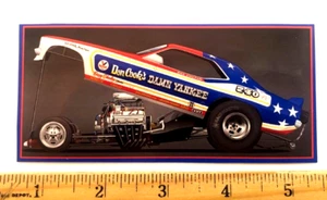 Dane Cook DAMN YANKEE Plymouth Cuda Funny Car Drag Racing Sticker Decal - Picture 1 of 2