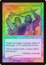 Hope and Glory FOIL Urza's Legacy NM White Uncommon MAGIC MTG CARD ABUGames