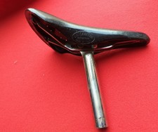 Cinelli unicanitor saddle and Seat tube 1950s Vintage bikes