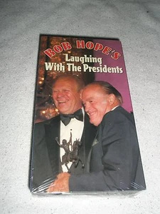 BOB HOPE "LAUGHING WITH THE PRESIDENTS" VCR Tape NEW in original shrink wrap - Picture 1 of 6