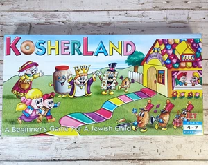 Kosherland Beginner Child's Game 1998 Ages 4 to 7-Factory Sealed - Picture 1 of 10