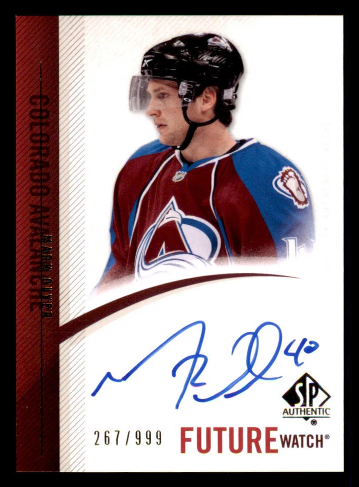 2010-11 SP Authentic #291 Mark Olver AU RC /999 (ref 239717) - Image 1 of 2