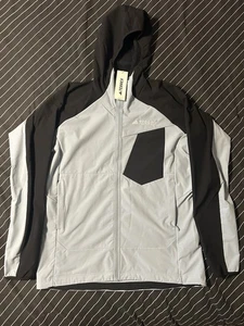 NWT Adidas Men's Sz Large Terrex Hiking JN6977  Insulated Jacket Aqua Black - Picture 1 of 5