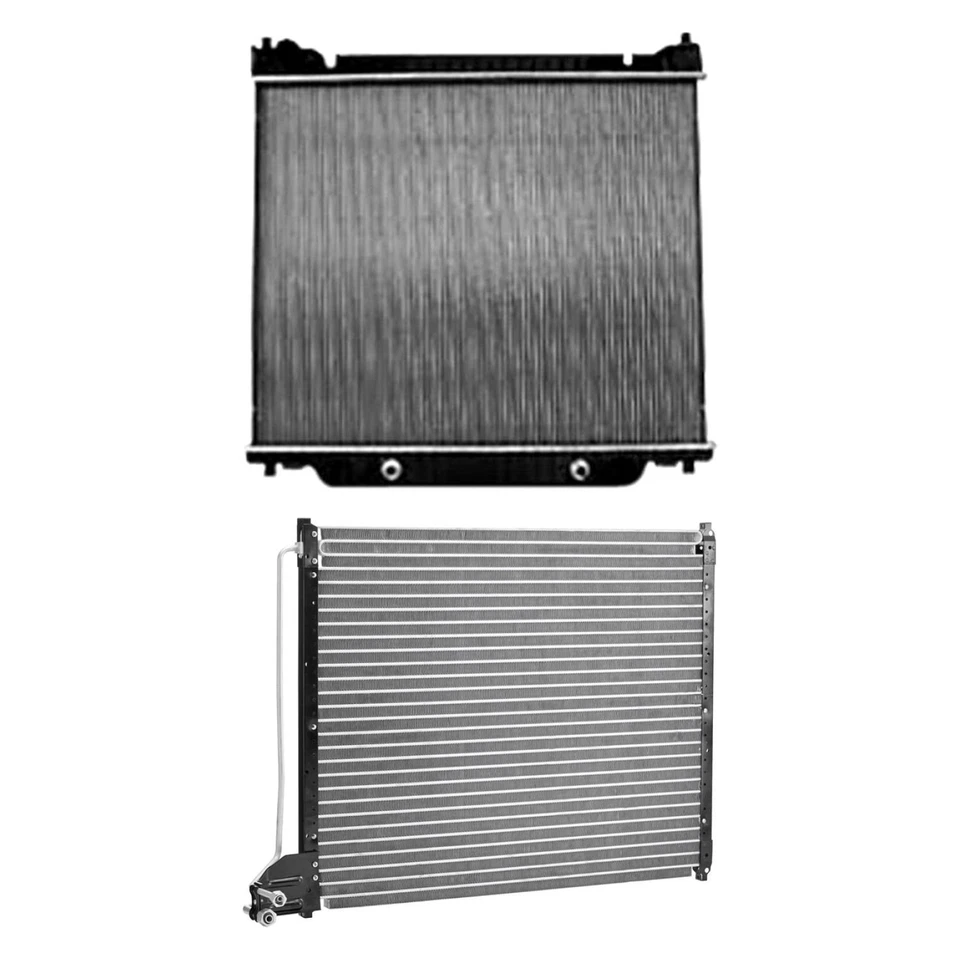 For Ford E-150 2003-2007 TYC BNDL-477120 Radiator & Condenser Kit Foto 1 de 1