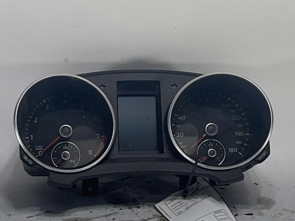 Used Speedometer Gauge fits: 2014 Volkswagen Golf gti cluster Htbk MPH multifunc - Image 1 of 4