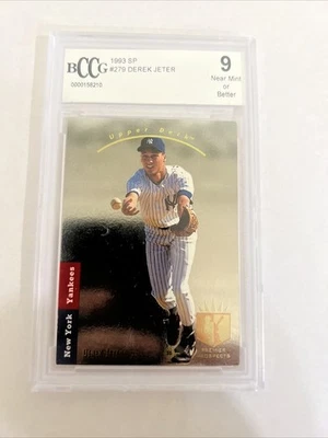 Upper Deck SP 1993 - Derek Jeter #279 (RC) BCCG 9 Foto 1 de 2