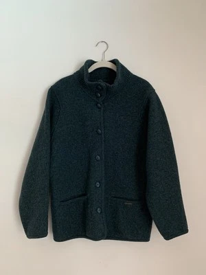 Geiger Pure Wool Cardigan Overcoat Women Approx S/M Cozy Prep Equestrian Ivy - Image 1 of 4