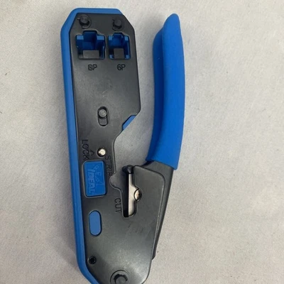 Ideal 33-396 Data/Voice RJ-11/RJ-45 Crimp Tool for CAT 8P and 6P - Image 1 of 4