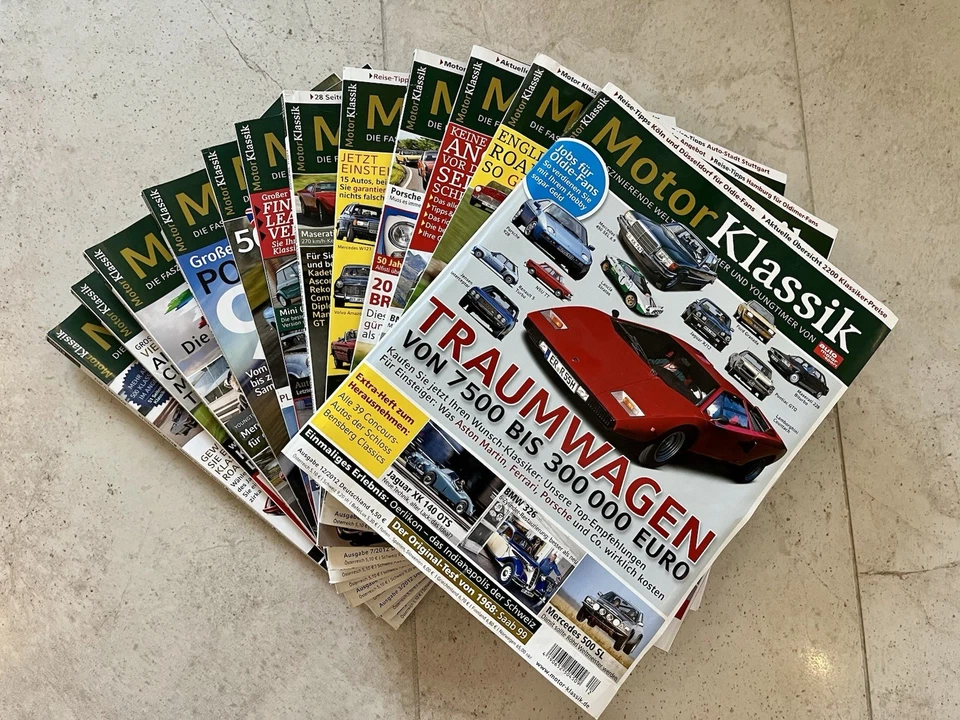 MOTOR KLASSIK Sammlung 12 Hefte  kompletter Jahrgang 2012 Bestzustand - Bild 1 von 1