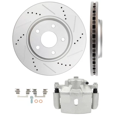 Front Left Right Brake Caliper For 2004-2010 2011 2012 Chevrolet Malibu 3Pcs - Image 1 of 4