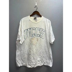 Vintage UCCS Shirt University Of Colorado Springs White Shirt GFS Faded 90s 2XL - Bild 1 von 12