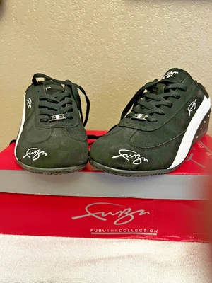 Zapato informal para mujer FUBU "GM FUBU GROOVE* negro/blanco en talla 10 Foto 1 de 4