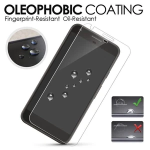 For Google Pixel 8 Pro 7A 6A 5A Screen Protector Clear Tempered Glass Coverage - Picture 1 of 9