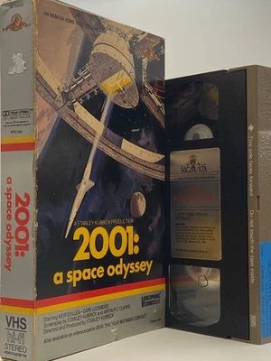 2001: A Space Odyssey VHS – Big Box Gatefold – MGM/UA Release – No Mold – Sci-Fi - Image 1 of 4