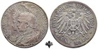 DEUTSCHES REICH 5 mark 1901 Preussen SILVER Silbermünze Wilhelm II Germany