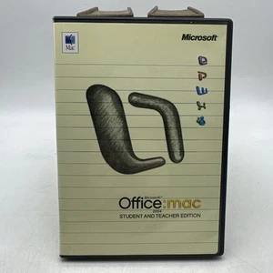 Microsoft Office Mac Student And Teacher Edition 2004 Word PPT Excel 3 CD Keys - Picture 1 of 8
