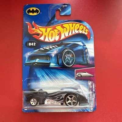 Hardnoze Batmobile Hot Wheels 2004 First Editions Black 42/100 - Image 1 of 4