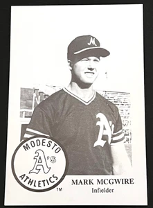 327) 1985 CHONG MODESTO #17 MARK MCGWIRE ROOKIE MINT PLUS? GRADABLE - Bild 1 von 2
