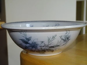 V&B WALLERFANGEN VILLEROY & BOCH 1 ANCIEN BOL TOILETTE EN FAIENCE FIN 19 EME - Picture 1 of 8