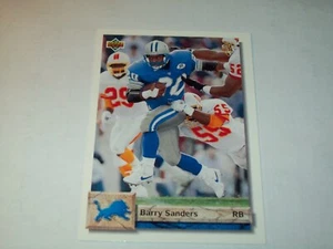 1992 UPPER DECK BARRY SANDERS #155 NRMT - Picture 1 of 2