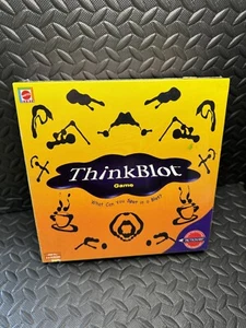 ThinkBlot Game - What Can You Spot In A Blot? - Mattel 2001 - Complete - Picture 1 of 7