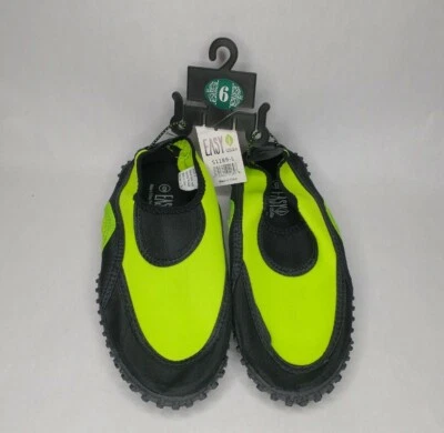 Easy USA Water Sport Shoes Women's Size Large 6 Neon Green - Image 1 of 4