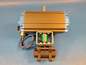 Valbia SR 52 Set 05, 1/2 NPT Pneu Actuator w Auto Valve #B8022-778-DBC Solenoid - Picture 1 of 11