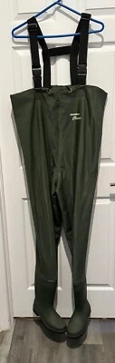Snowbee Forest Green PVC Chest Waders Size 7 Mens Classic Body Edition NEW - Image 1 of 4