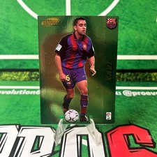 XAVI 379 MEGA STARS-FC BARCELONA-PANINI MGK MEGACRACKS LA LEAGUE 2004 05 CARD