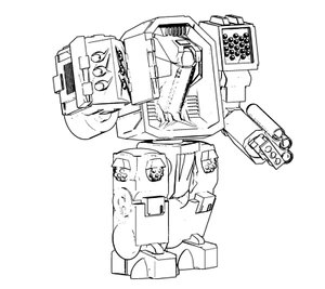 Bowman | BattleMech scala 1:265 CGL | Battletech miniatura - Foto 1 di 1