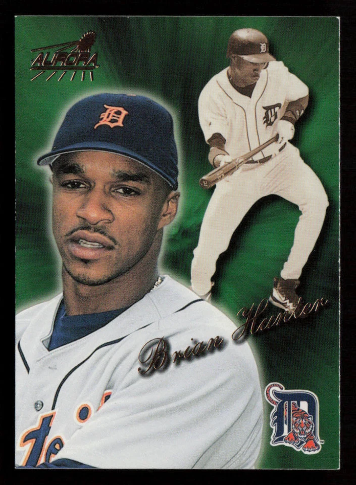 Brian Hunter 1999 Pacific Aurora #68 Detroit Tigers Baseball Card - Image 1 of 2